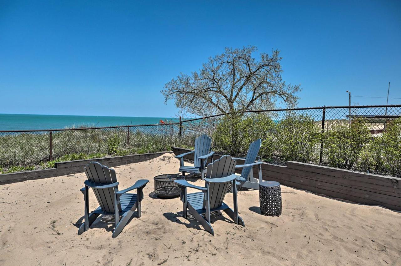 Gary Lakefront Family Retreat With Grill Steps To Beach! מראה חיצוני תמונה